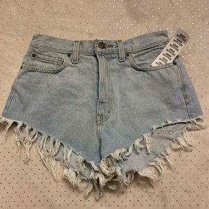 Urban outfitters high rise cheeky shorts